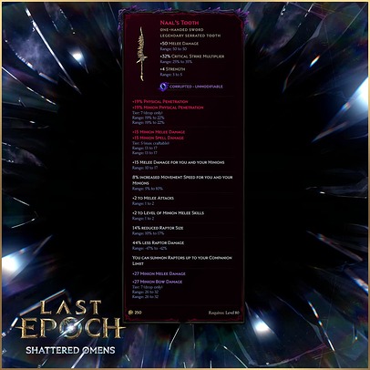 NaalsTooth_MinionBowAndMeleeDamage_Corrupted