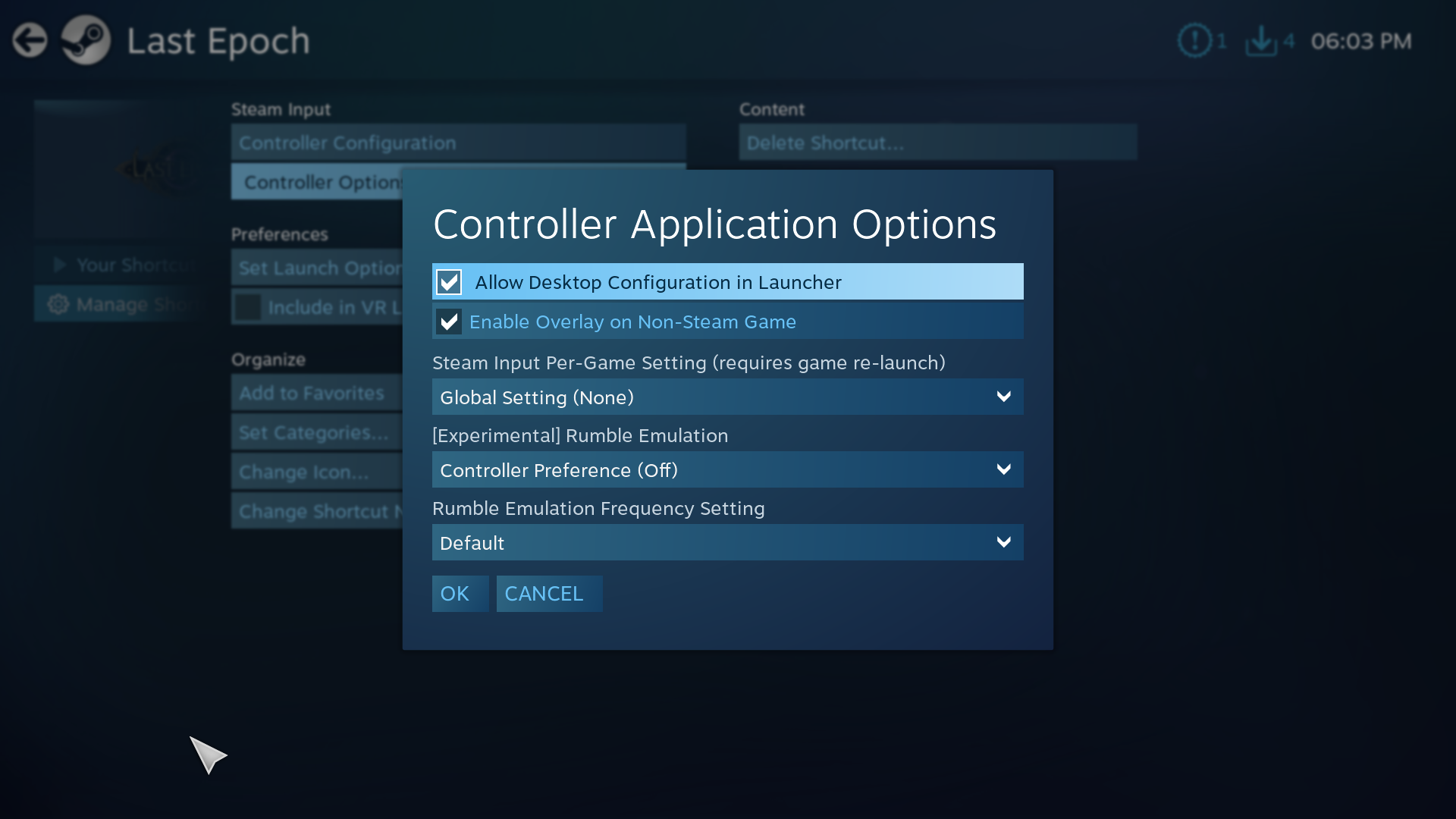 Disable steam input фото 2